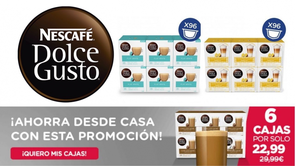 10 euros descuento dolce gusto
